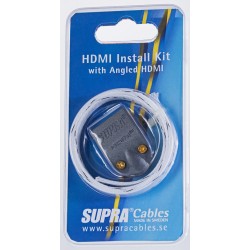 Supra HDMI INSTALLATIONS KIT (Met-B + Nylonstrumpa)